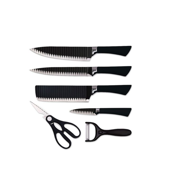 Kitchen Knife Set - Black Knifes