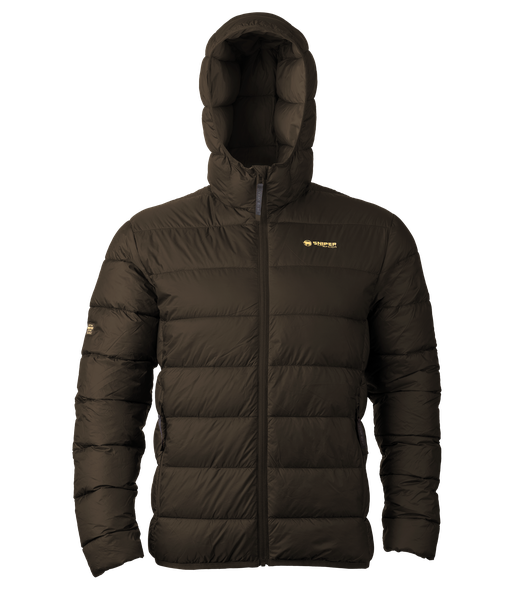 Sniper Africa Mens Chocolate Kalahari Puffer Jacket