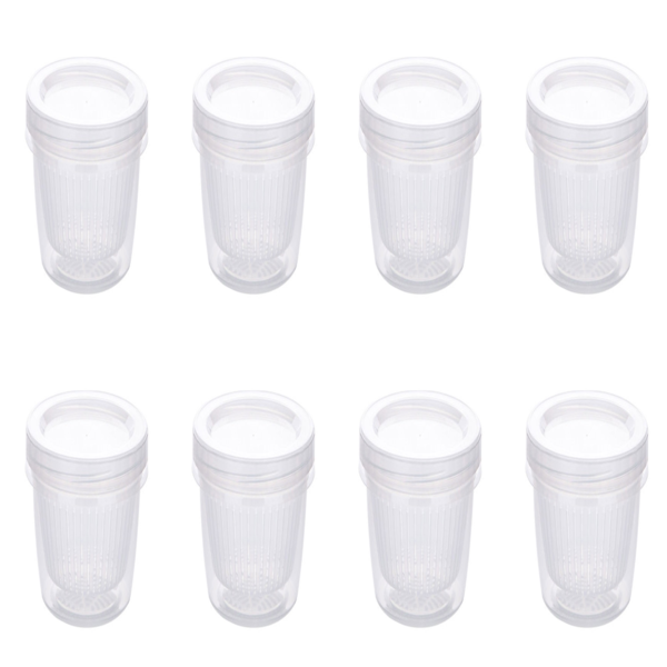 Pack of 8 Condiment Storage and Drain Baskets