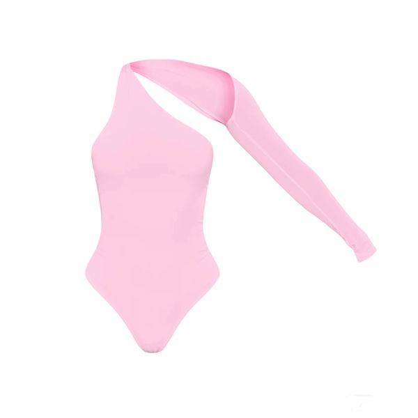 Lola One Arm Bodysuit Top