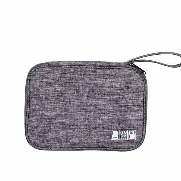 Waterproof Electronic Accessories Travel Organizer Bag for Cables Drives