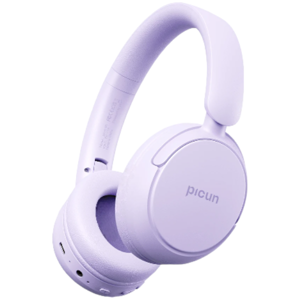 PICUN - B5 -Multi-Adjustable Headset With Noise Cancellation - Purple