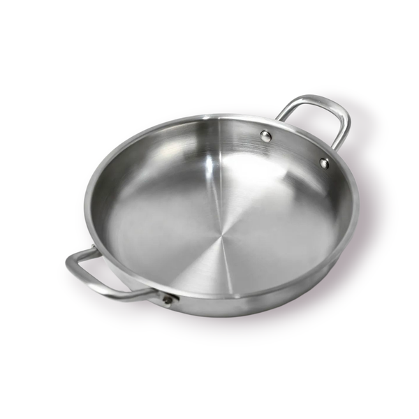 2 Piece Stainless Steel Grill Pan