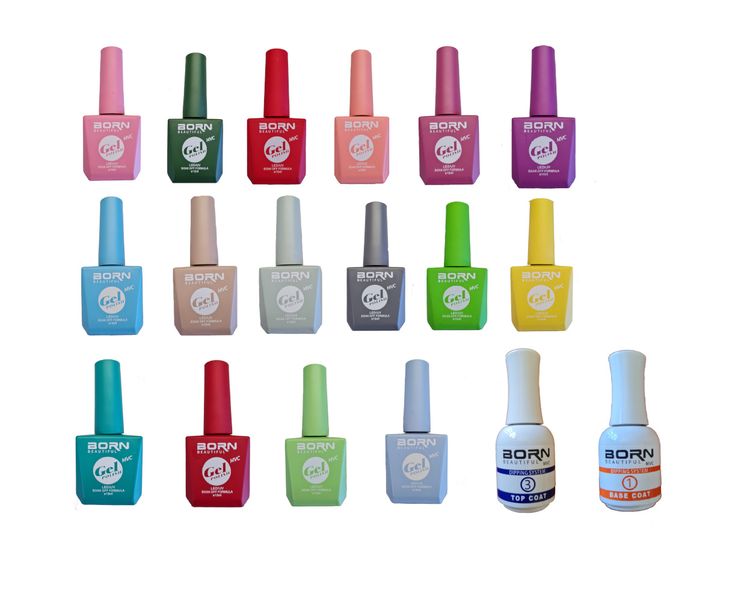 Gel Nail Polish 18 Piece Set