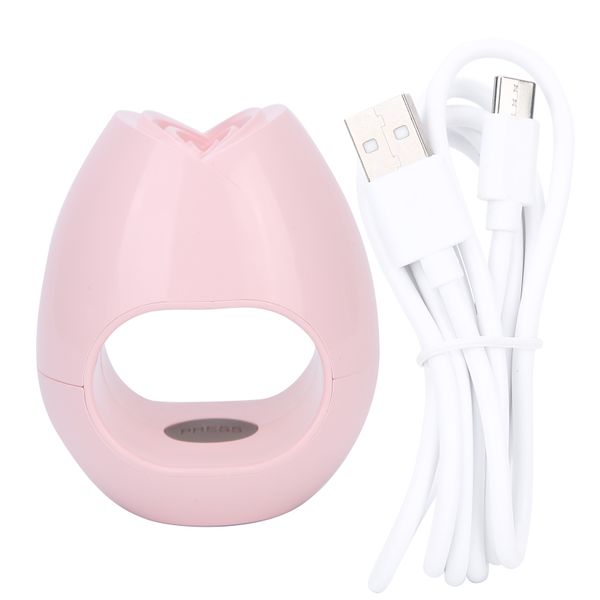Mini Nail Dryer Lamp USB Single Finger UV Gel Curing Manicure Tools Pink