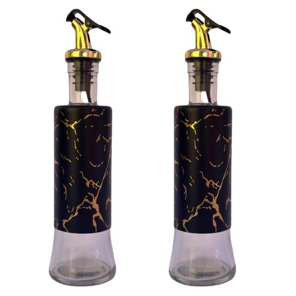 2 Pack Modern Design Oil Dispensers