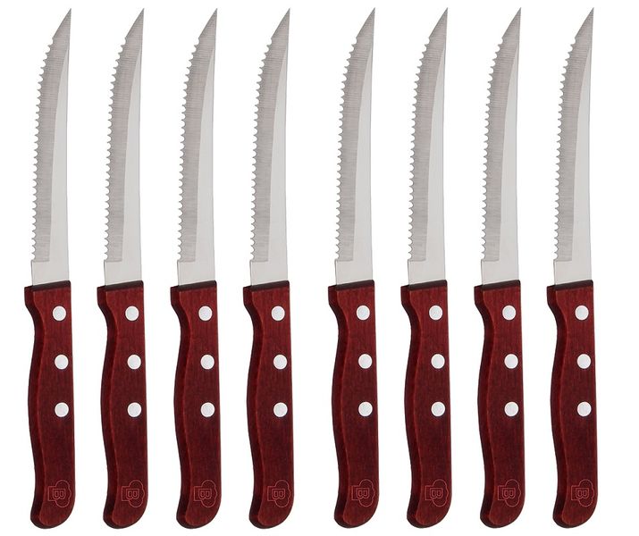 Blaumann 8 Piece Stainless Steel Steak Knife Set
