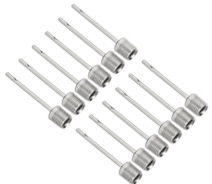 12 Piece Tool Sports Ball Inflating Pump Needle Adapter