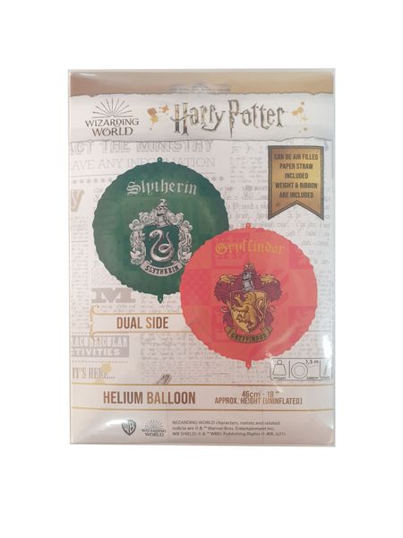 18 Inch Foil Round Hogwarts House