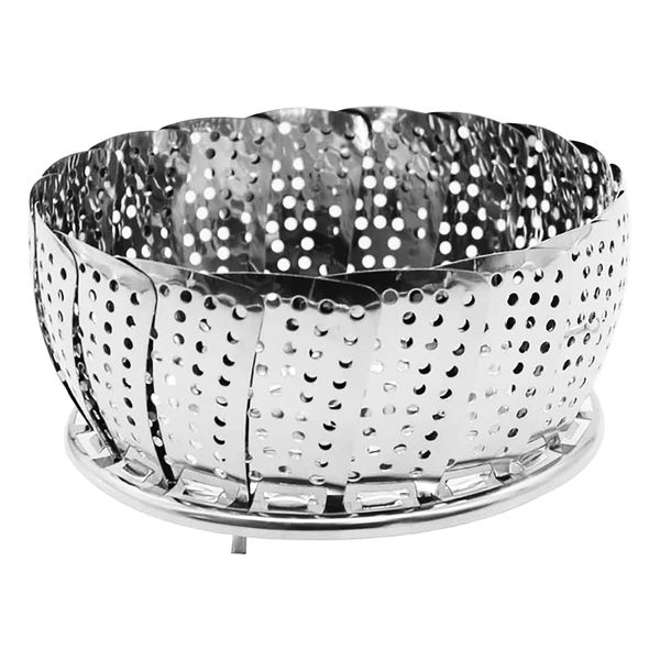 Regent Kitchen Expandable Steamer Basket Stainless Steel