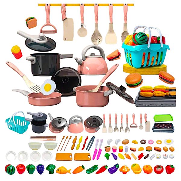 91-Piece Kitchen Toy Set