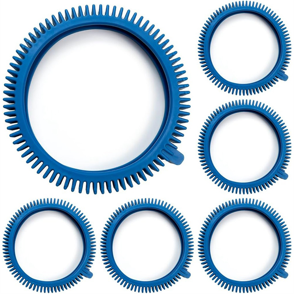 896584000-143 Pool Cleaner Tires Kit 6pcs,Front Tires with Hump Replacement