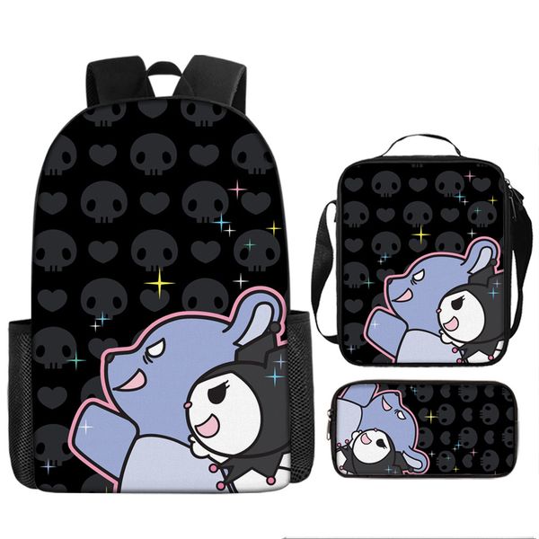 Lunch Box &amp; Pencil Case -Kuromi image