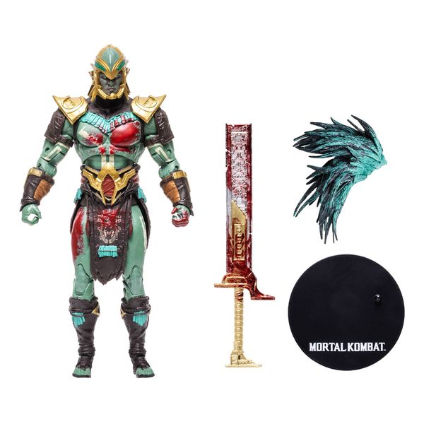 Mortal Kombat WV8 Bloody Kotal Kahn 7-inch Figure