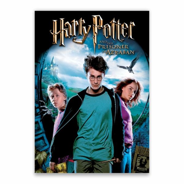 Prisoner Of Azkaban Harry, Ron And Hermoine Poster - A1