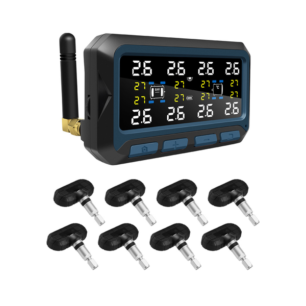 T580-NF+ Solar Tyre Pressure Monitoring System - 8 Internal Sensors