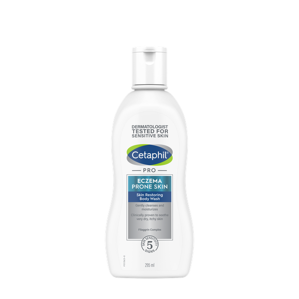 Cetaphil PRO Eczema-Prone Skin Body Wash 295ml, with Niacinamide