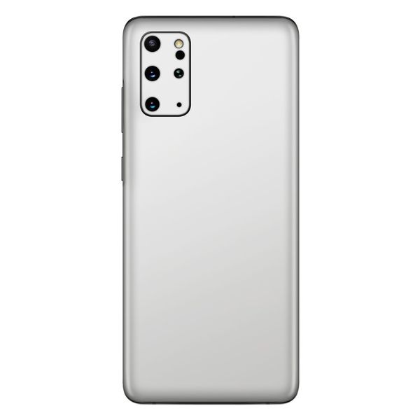 Matte White Vinyl Wrap for Samsung S20 Plus - Two Pack