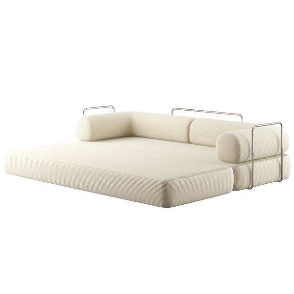 Ultra Soft Cloud Sofa Bed, 4-in-1 Fold Out Floor Lounger and Sleeper Sofa