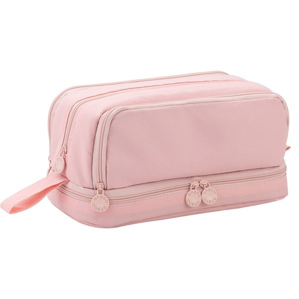 Large Capacity Pencil Case 4 Compartments, Pencil Pouch Bag with Zipper
