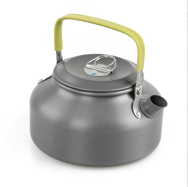 0.8L Portable Water Kettle Ultralight Aluminum Camping Water Kettle Outdoor