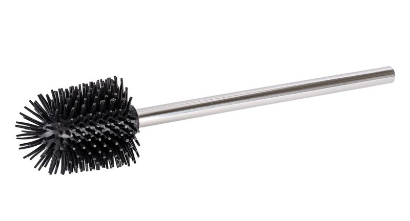 Wenko -Replacement Toilet Brush - Shiny - Steel Handle- 7.5Cm