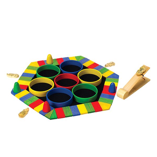 Hape Bamboo Bialo Boardgame