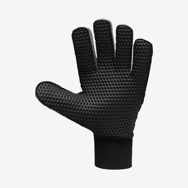 Kipsta Adult Football Goalkeeper Gloves F100 Superresist - Black &amp; Grey