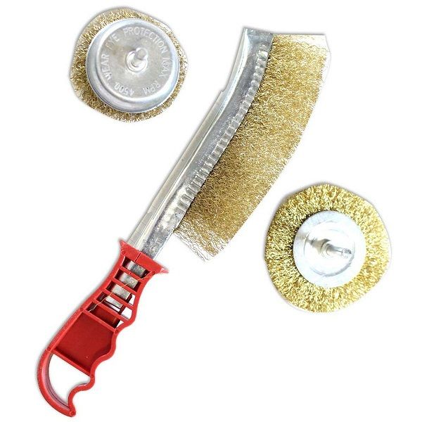 3 Piece Wire Brush Set