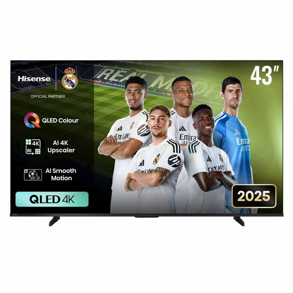 HISENSE LEDN43Q6Q QLED 60hz 4k Smart 43