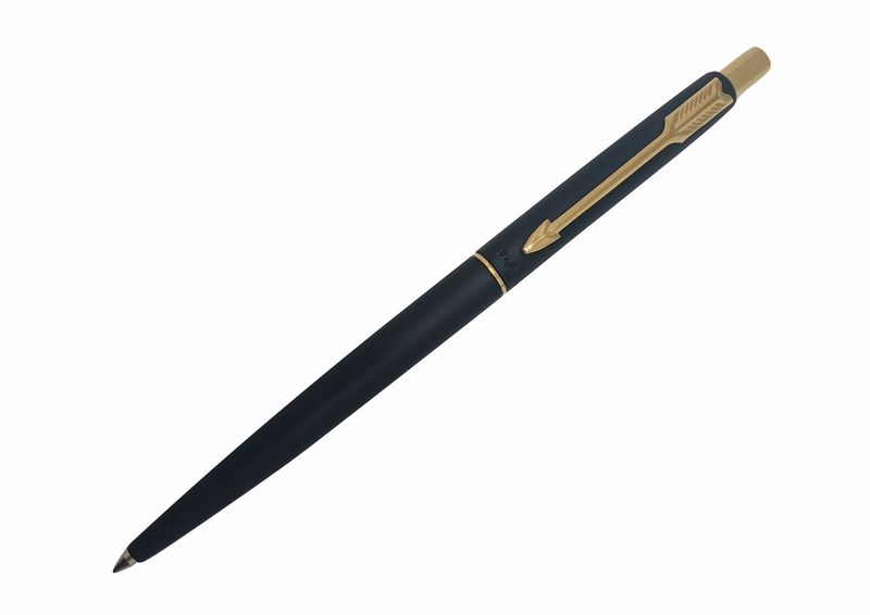 Parker Classic Ballpoint Pen Matte Black Barrel with Gold Trim