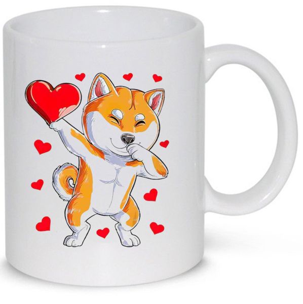 Cute Love Fox Valentines Gift Mug