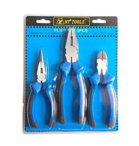 NT TOOLS 3 Pcs Pliers Set