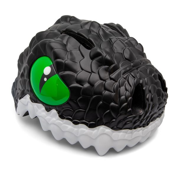 Crazy Safety - Dragon Bicycle Helmet - Black