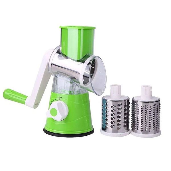 Tabletop Drum Grater - Green