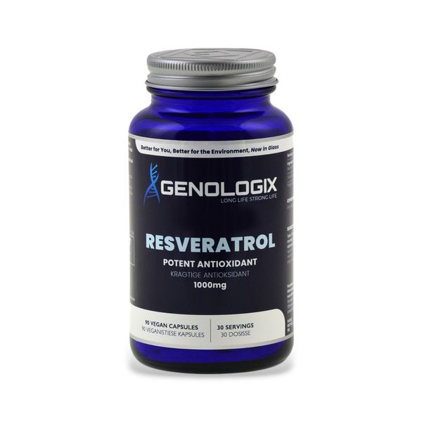 Genologix - Resveratrol 1000mg (30 Days Supply)
