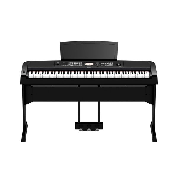 Yamaha DGX-670 88-Key Arranger Piano With Stand &amp; Sustain Padel