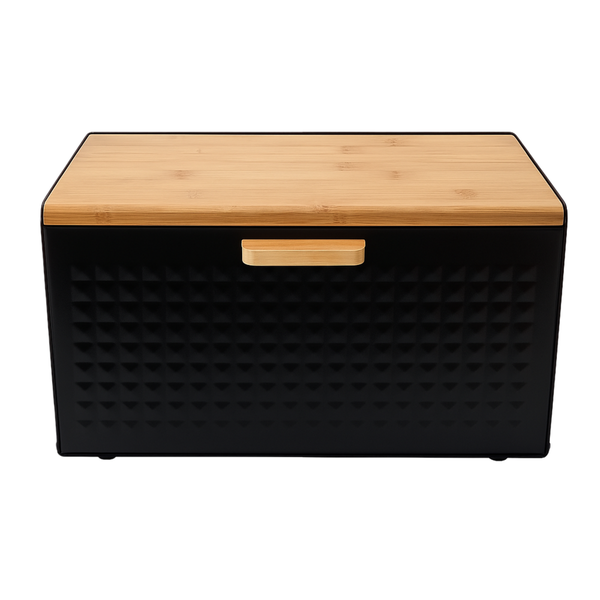 Wood Bread Storage Bin - For Kitchen Countertop