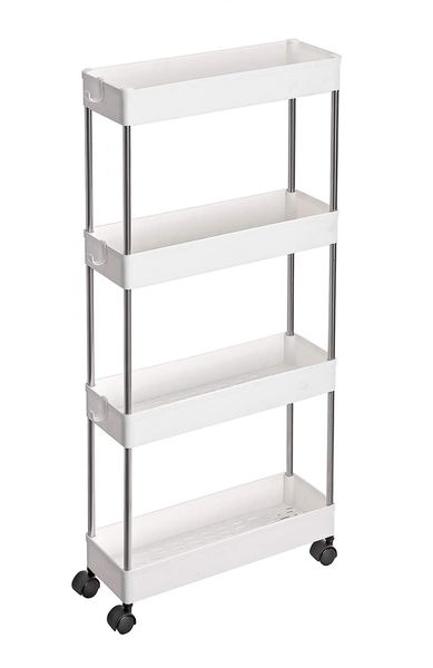 4 Tier Storage Rack Trolley