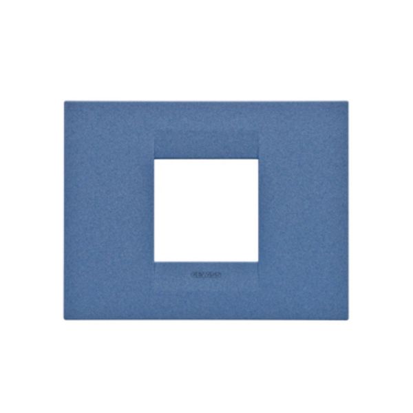 ACDC - Gewiss Sea Blue GEO 2-Gang Cover Plate