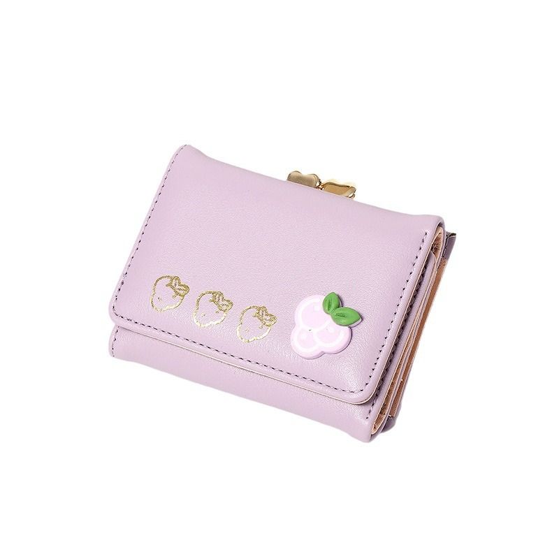 Tri-Fold Small Purse Credit Card Holder Wallet Purse for Women Girls Kids