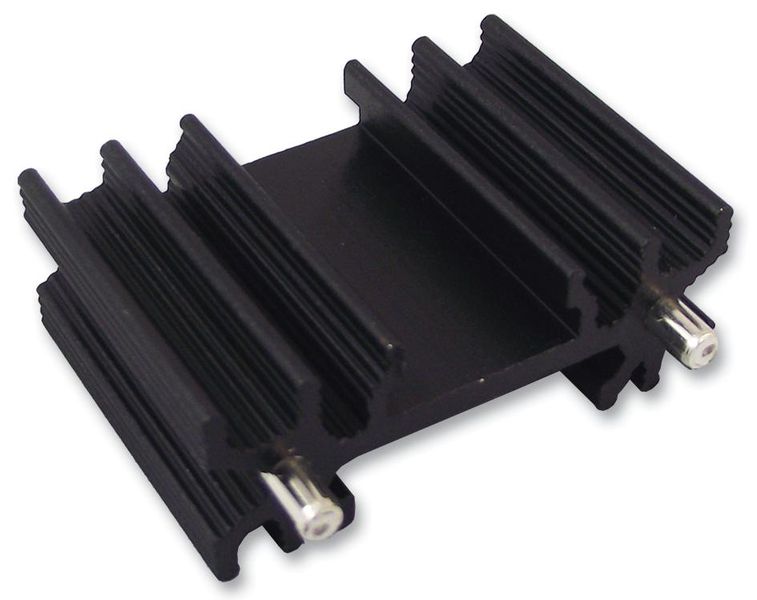 Boyd (SW25-2G) Heat Sink, TO-220/218, 13 °C/W, TO-218, TO-220, TO-247