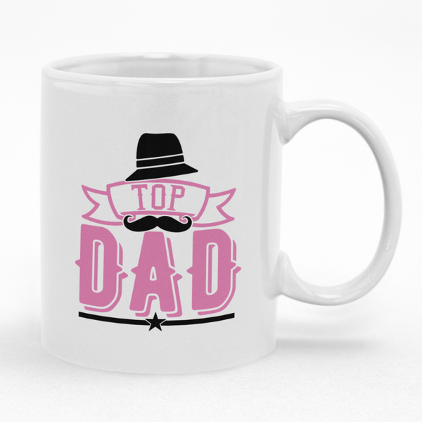 Top Dad Mug - Gift Idea For Father's day Birthday or Christmas