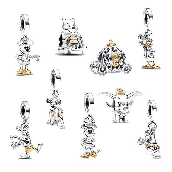 The Disney 100th Anniversary 9-Piece Complete Charm Colection
