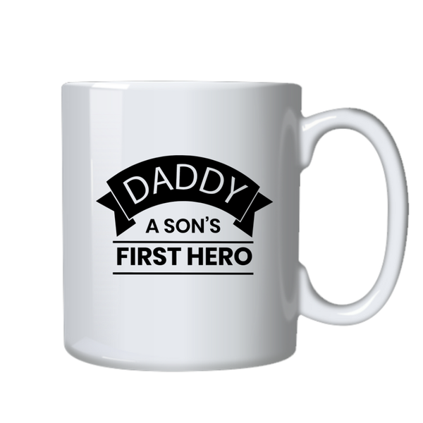 Dad Son's Hero Father's Day Birthday Christmas Gift Cup Mug 501