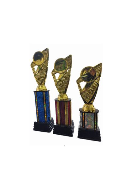 Set of 3 Gold Trophies (Rect/S53) AA