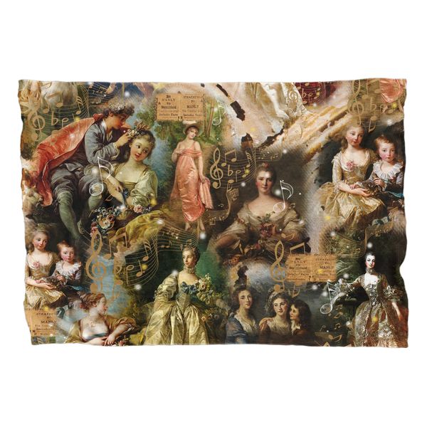 Victorian Royalty Large Light Weight Fleece