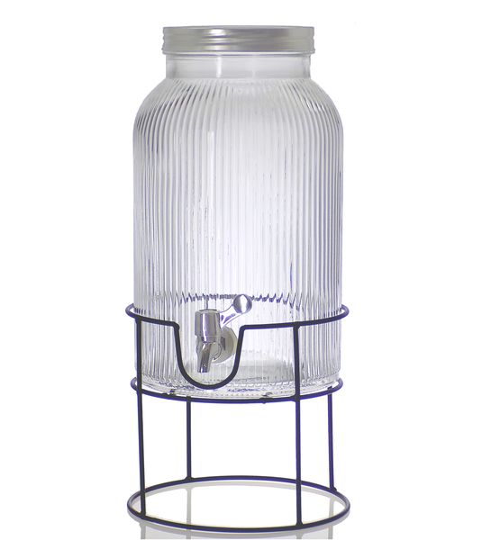 Elegant 6 litre Glass Juice Dispenser With Stand