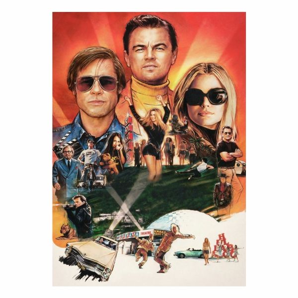 Once Upon a Time in Hollywood - A1 poster