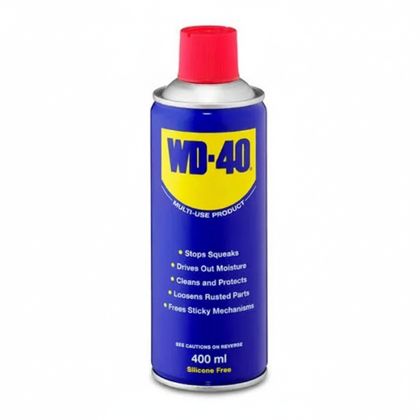 WD-40 Penetrating Oil Aerosol 400ml - Rust and Corrosion Lubricant